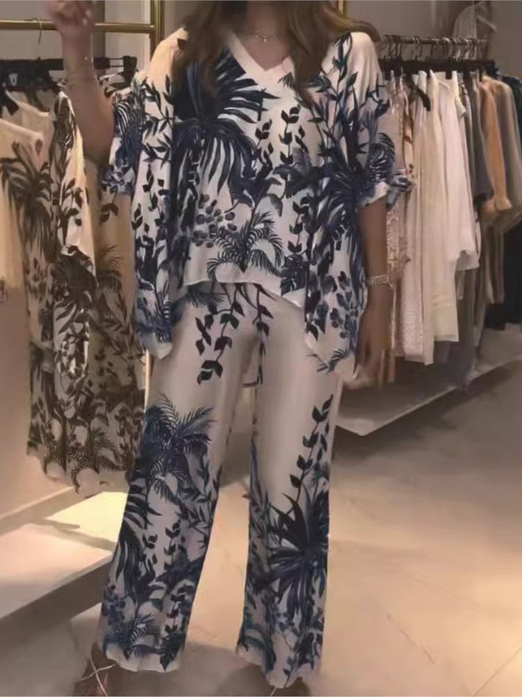 우아한 투피스 오피스 세트, 2024 여성용 프린트 루 - Romper Floral Print 리뷰 및 가격