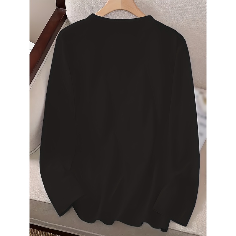 [티셔츠] 여성용 오버사이즈 긴팔 티셔츠 - 흰색 하트 - Blouse Off Shoulder 리뷰 및 가격